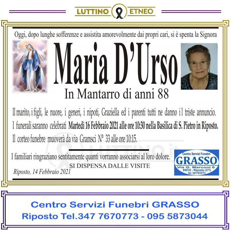 Maria  D'Urso